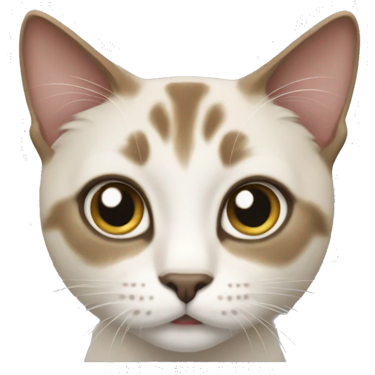 Cat burma run emoji