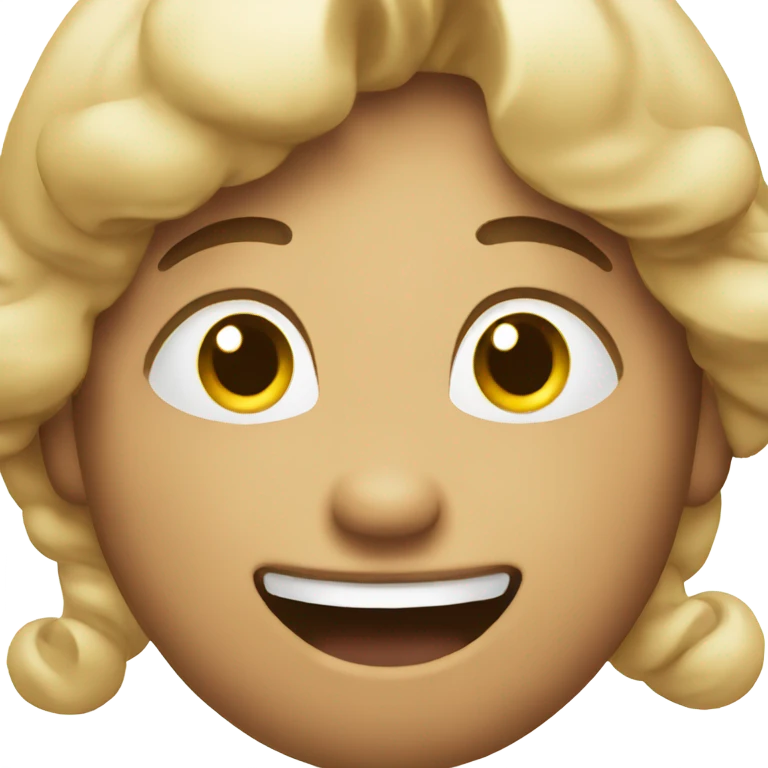 Happy in love emoji