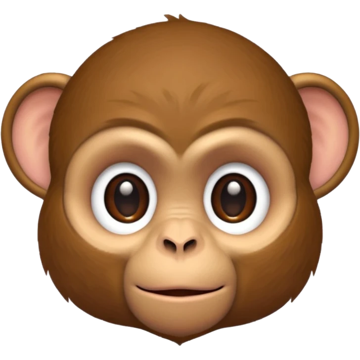 monkey sitting emoji