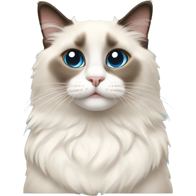 ragdoll cat emoji