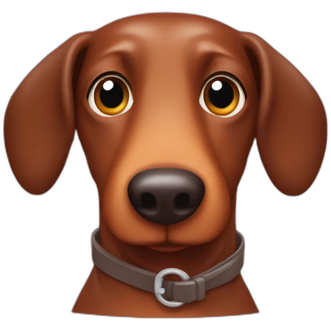 Sausage dog platypus emoji