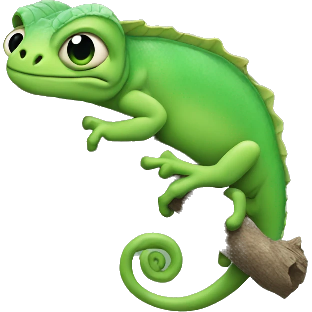 Caméléon emoji
