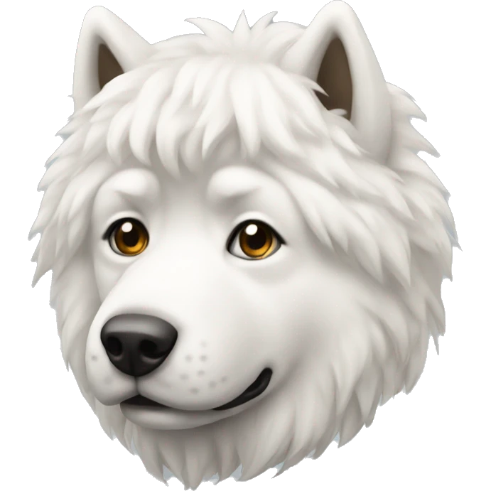 A Samojede emoji