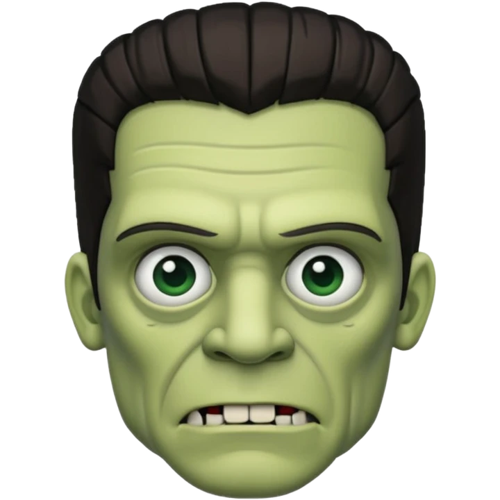 Frankenstein shit emoji