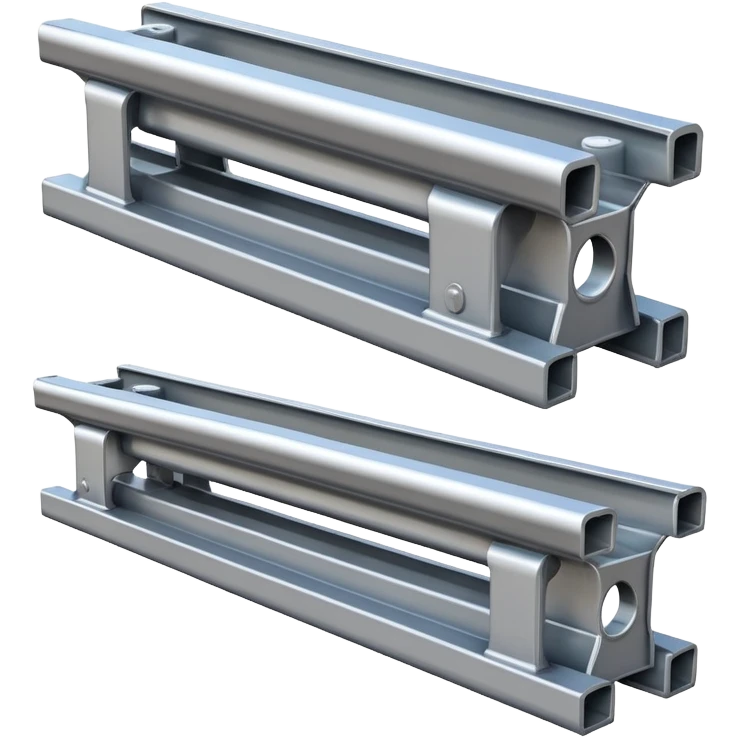 I-beam steel girder for construction emoji