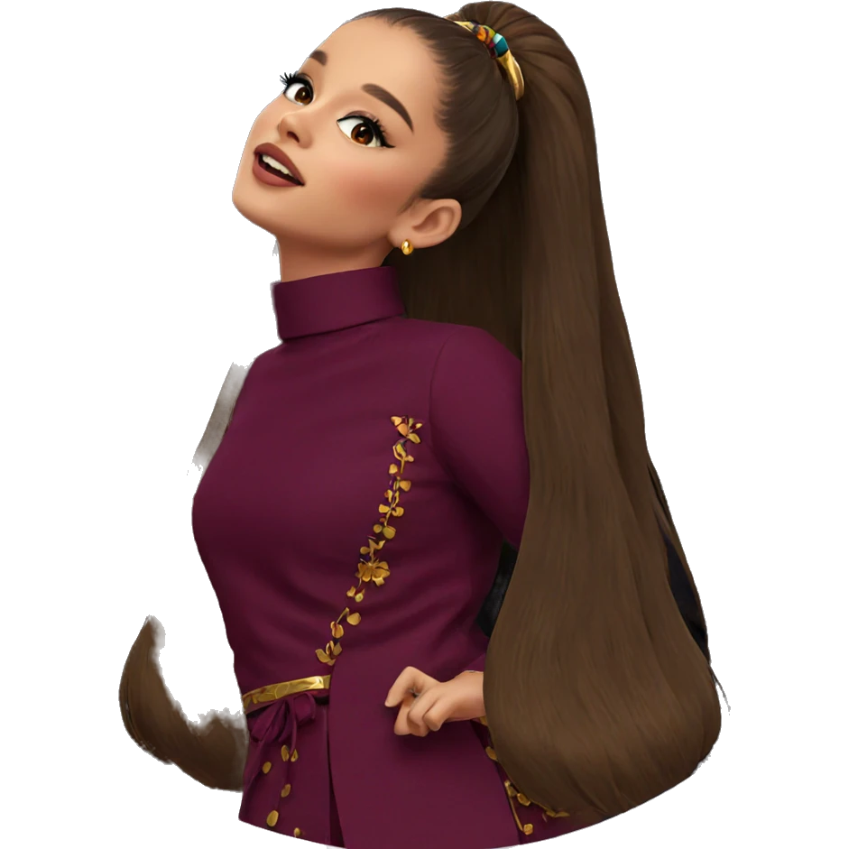 girl in traditional attire emoji