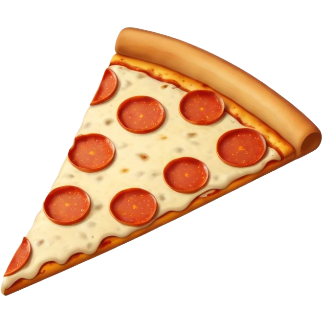 Slice of pizza emoji