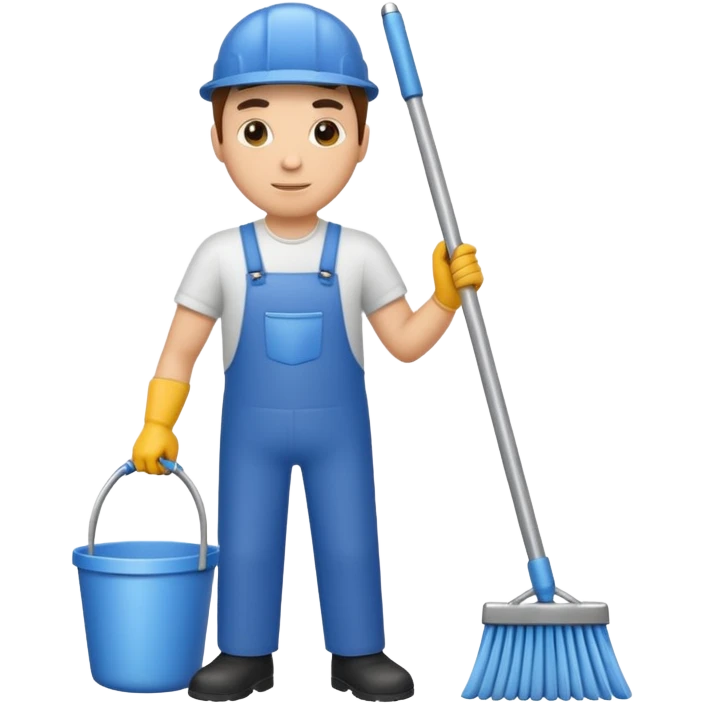man cleaner emoji