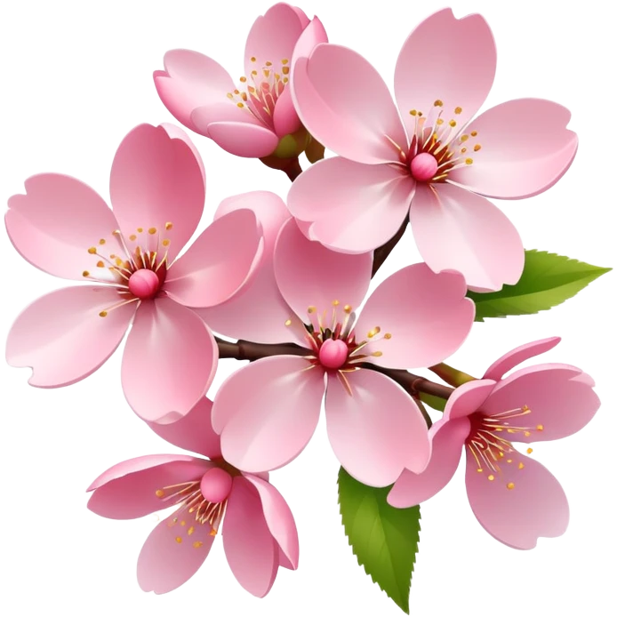 Cherry blossom emoji
