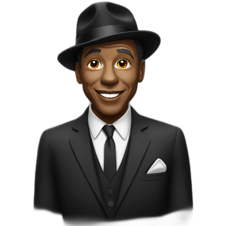 black frank sinatra emoji