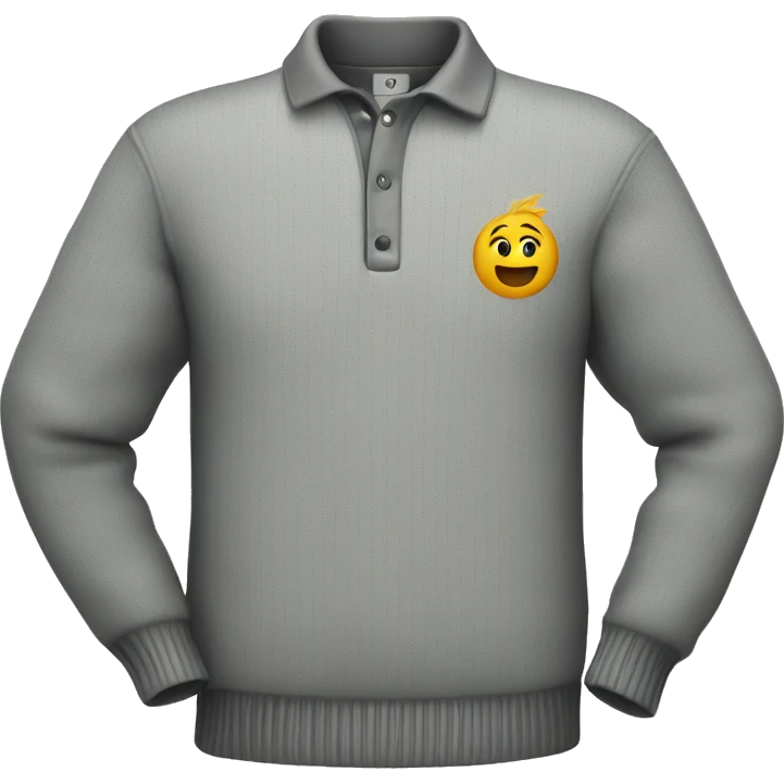 Polo sweater emoji