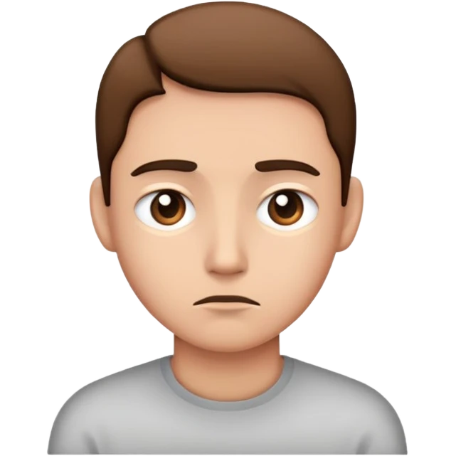 face turning away or looking uninterested emoji