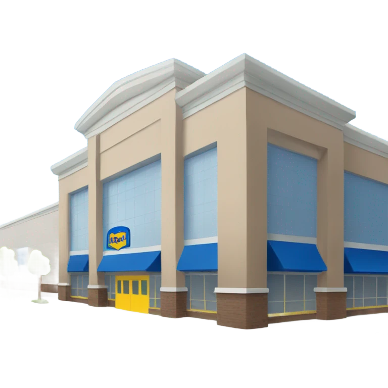 Walmart building emoji