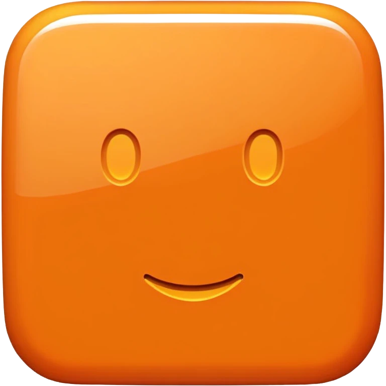 orange square emoji