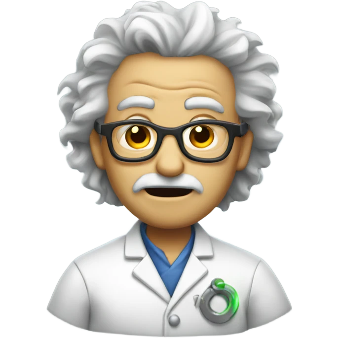 Mad scientist  emoji