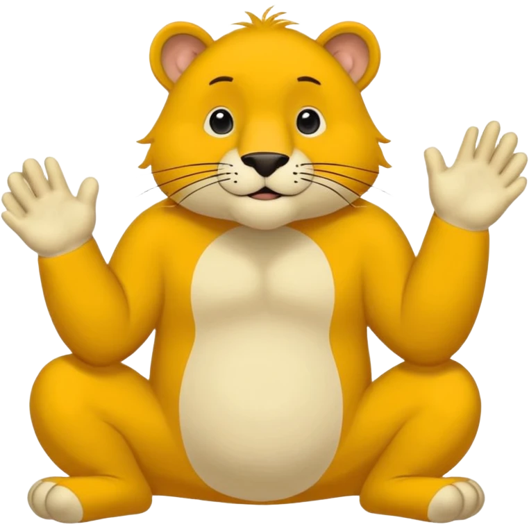 Эмодзи 1:1: грустный милый лев (cartoon), крупный план головы, большие влажные глаза, опущенные брови, маленькая слезинка; круглые очки с полупрозрачными фиолетовыми линзами и бликами; плоские заливки, высокий контраст, толстый тёмный контур, центр кадра, прозрачный фон, без текста emoji