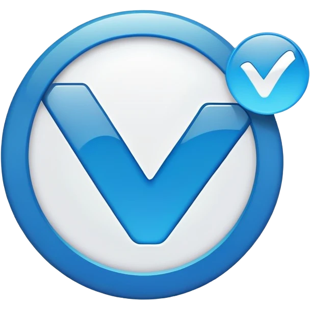 verified checkmark in a blue circle emoji