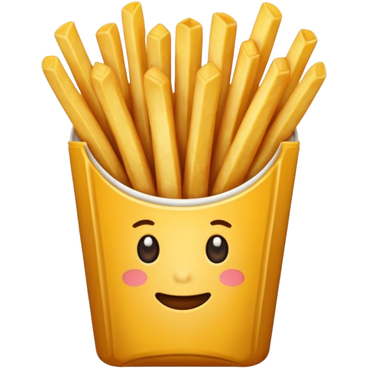 french fries emoji