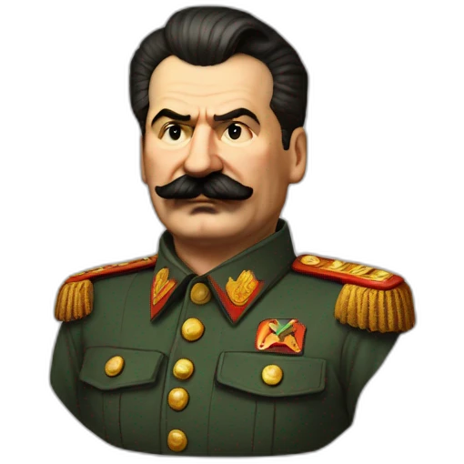 Stalin as mario emoji