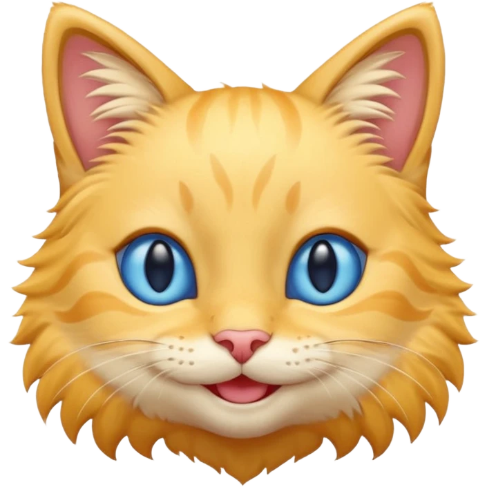  sunshine bluey eyes smiling  cat alot of happy emoji
