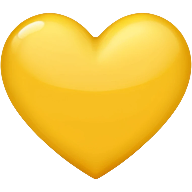 make a soft yellow heart emoji emoji