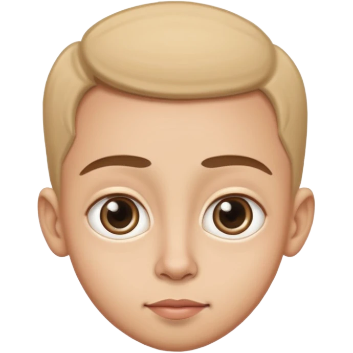 caricature style cartoon, big eyes,  emoji