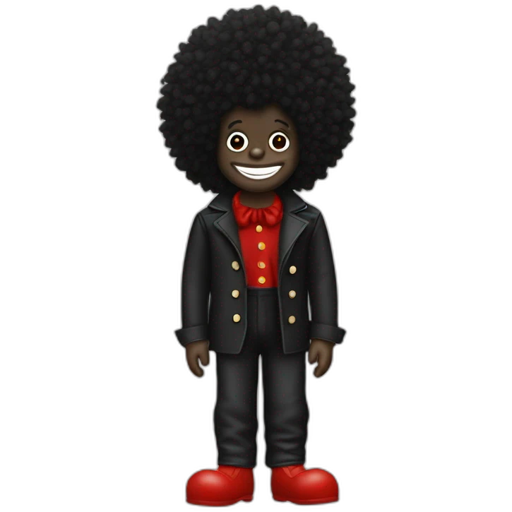 Golliwog Sly Stone emoji