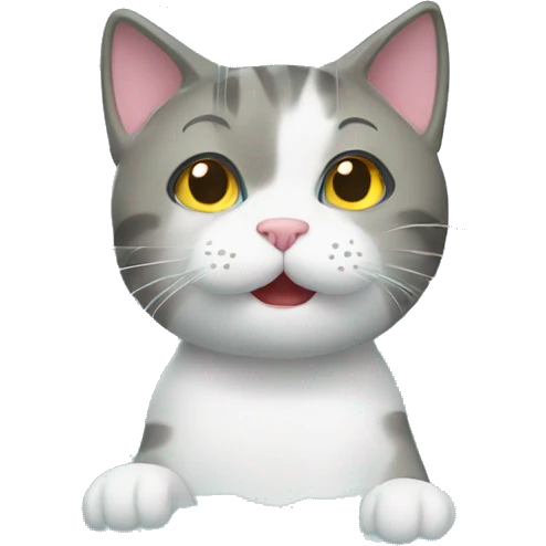 Cat in the shower emoji