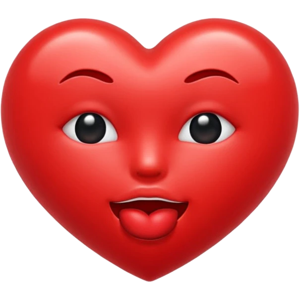 red kiss emoji emoji