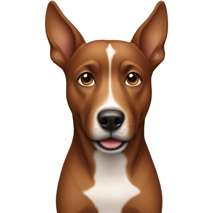 Brown dog wearing sunglasses emoji
