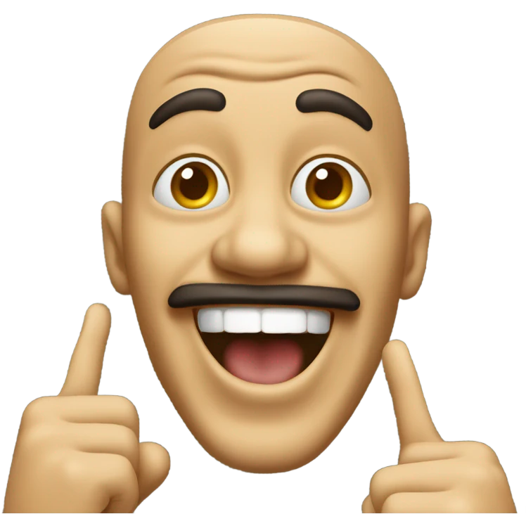 Person throwing up Italian hand gestures  emoji