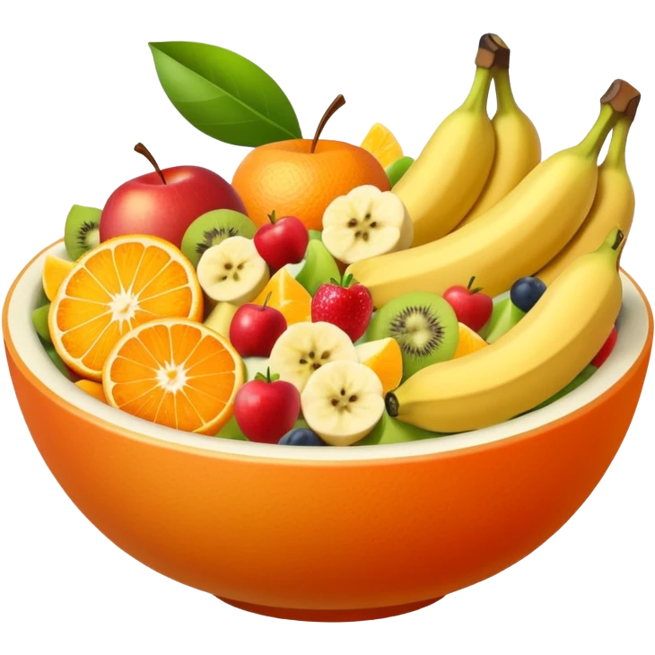 A bolw fully of all types os fruits, like a macedonia emoji