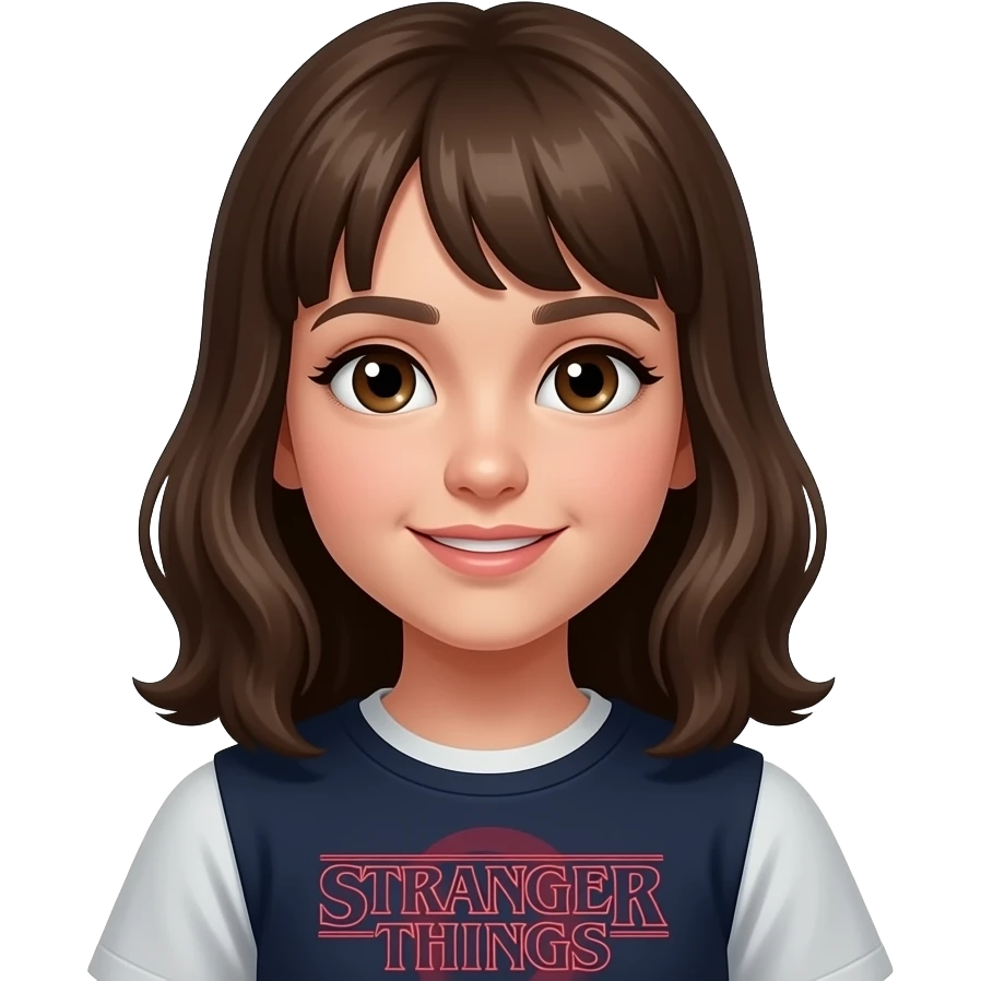 GIRL'S 13TH BIRTHDAY STRANGER THINGS emoji