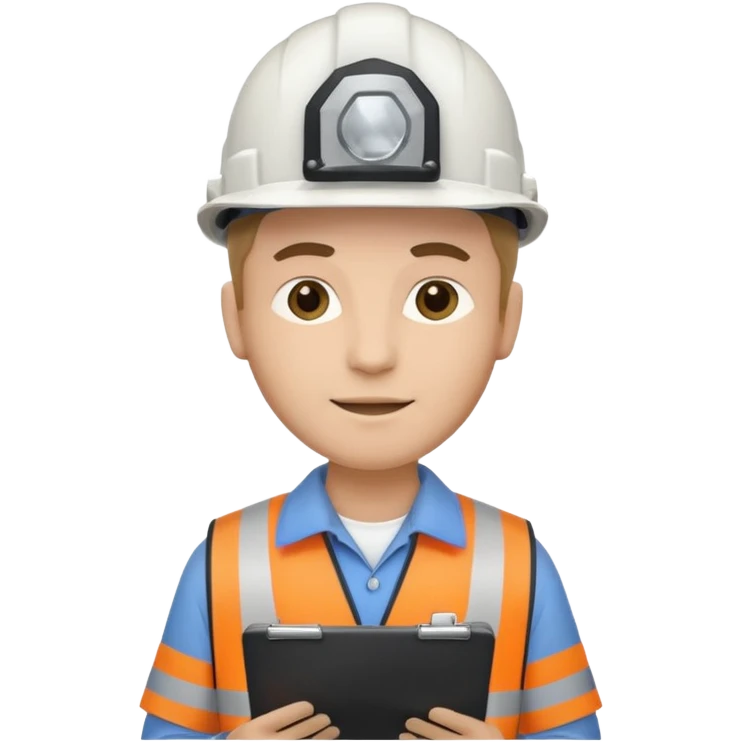 engineer with clipboard emoji