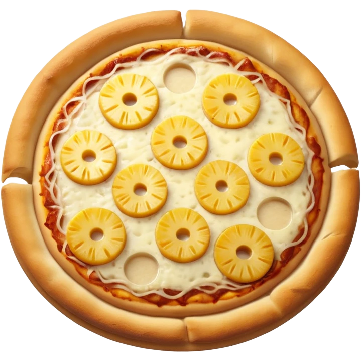 Pineapple pizza emoji