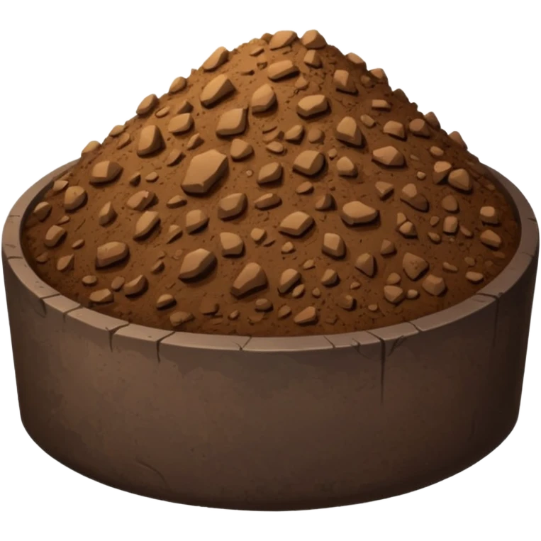 dirt emoji