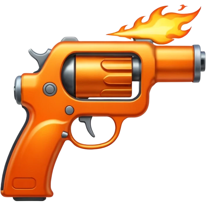 flame gun emoji