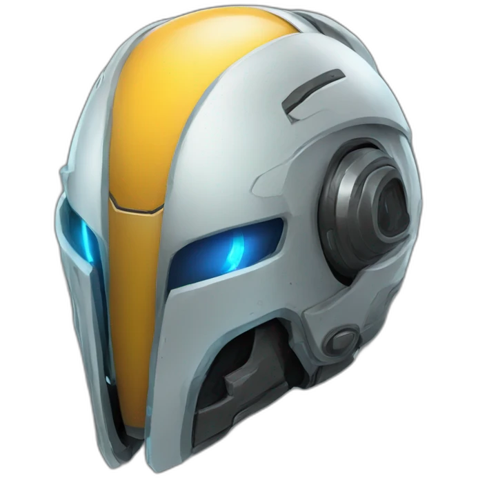 futuristic Technomancer Helmet emoji