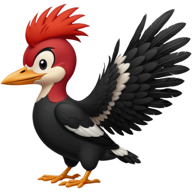 woody woodpecker emoji