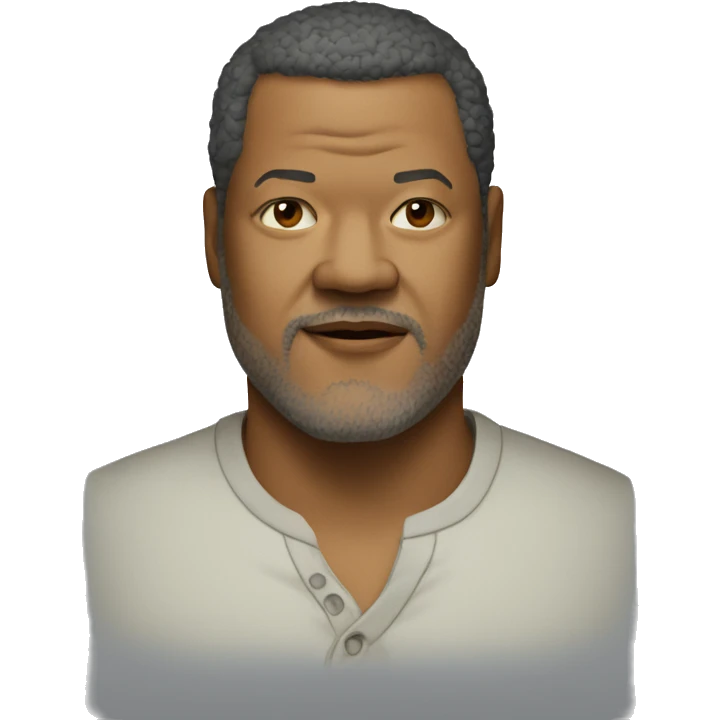 laurence-fishburne wearing shirt emoji