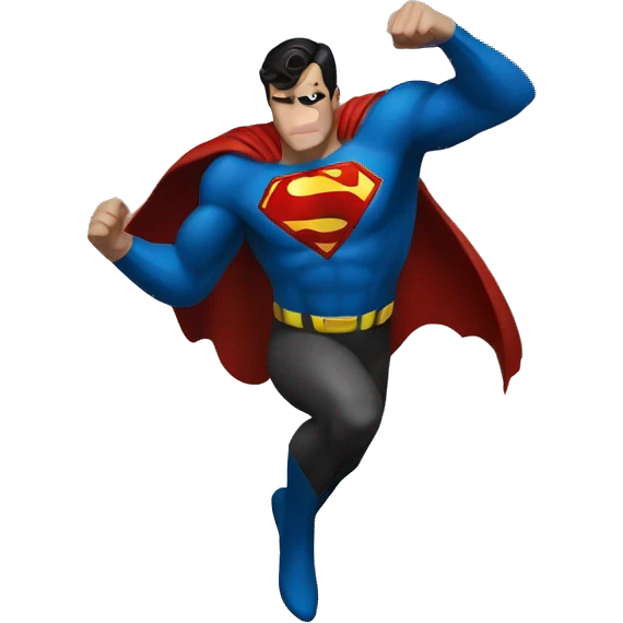 Superman vs Batman emoji