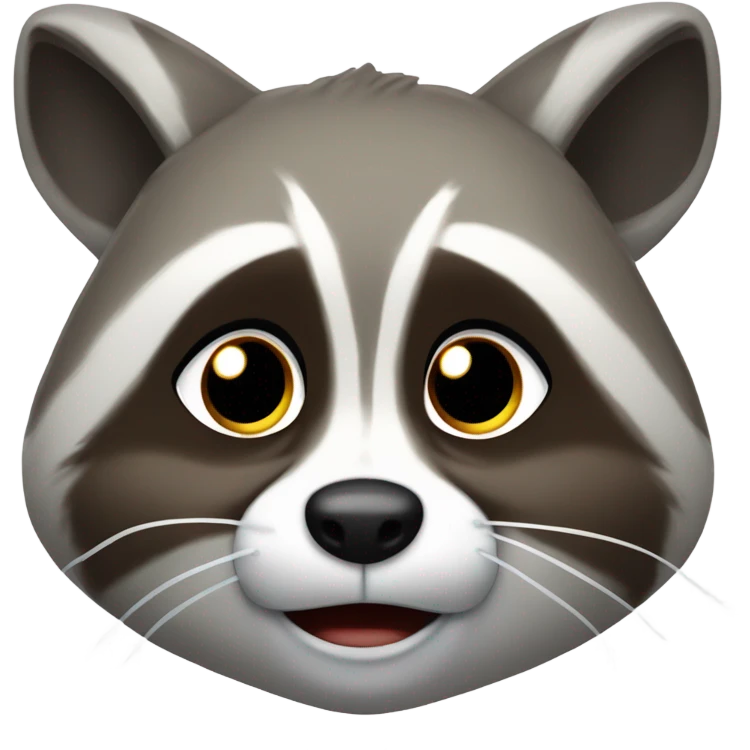Upset raccoon  emoji