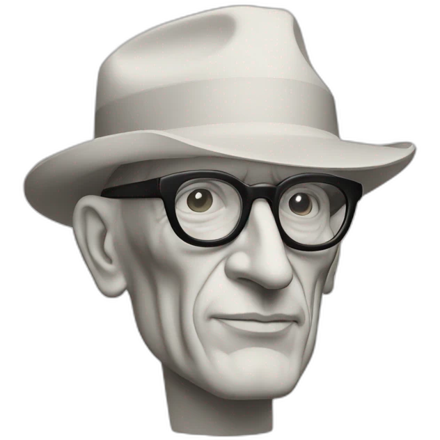 Face Le Corbusier architecte emoji