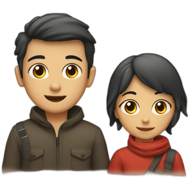 boy and girl in istambul emoji