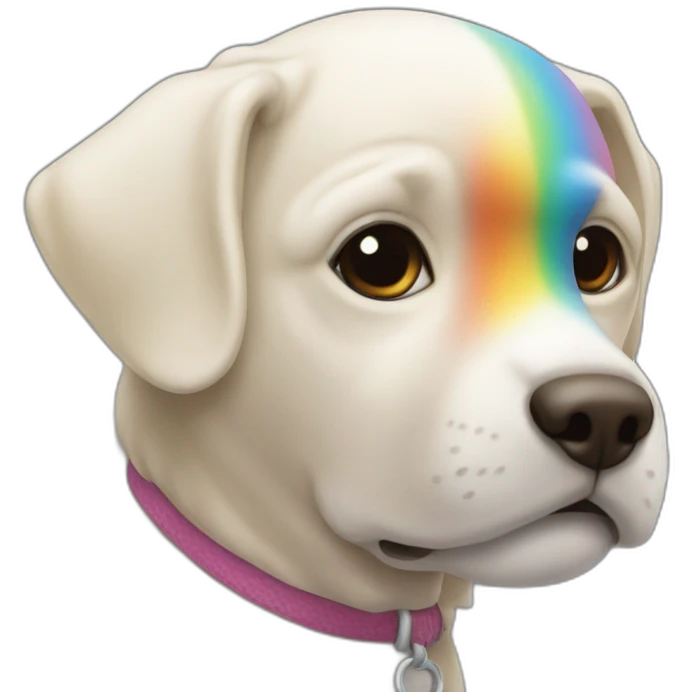 Regenboog duimpje emoji