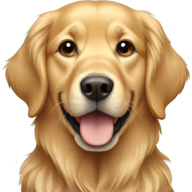 golden retriever emoji