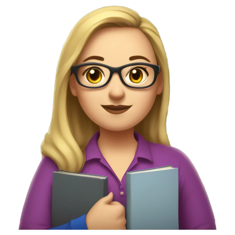 A fat girl math teacher emoji