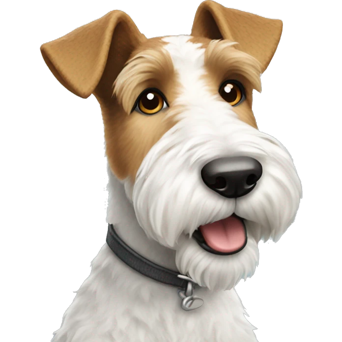 wire fox terrier  emoji