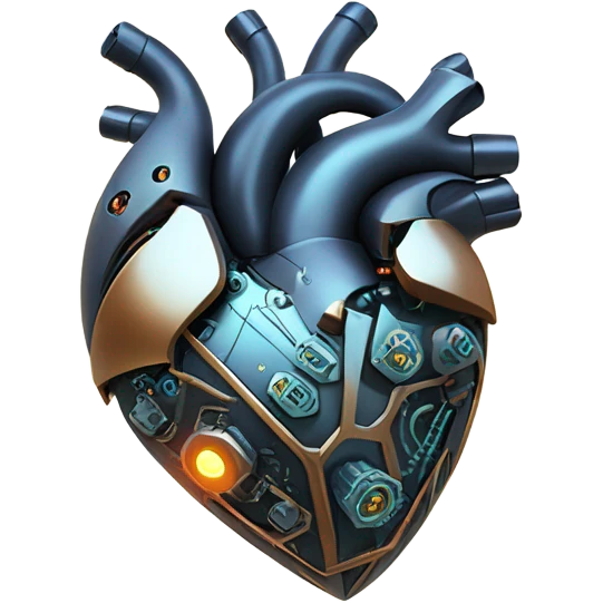 Sci-fi space heart  emoji