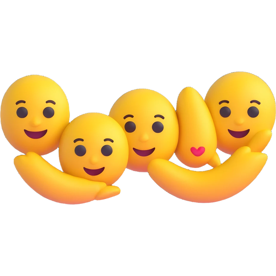 three emoji people in first, second and third place emoji